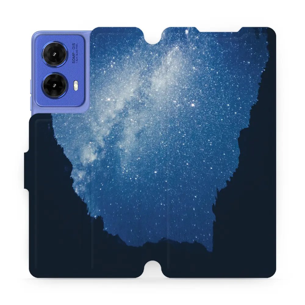 Flipové pouzdro Mobiwear - Motorola Moto G85 5G - M146P Galaxie