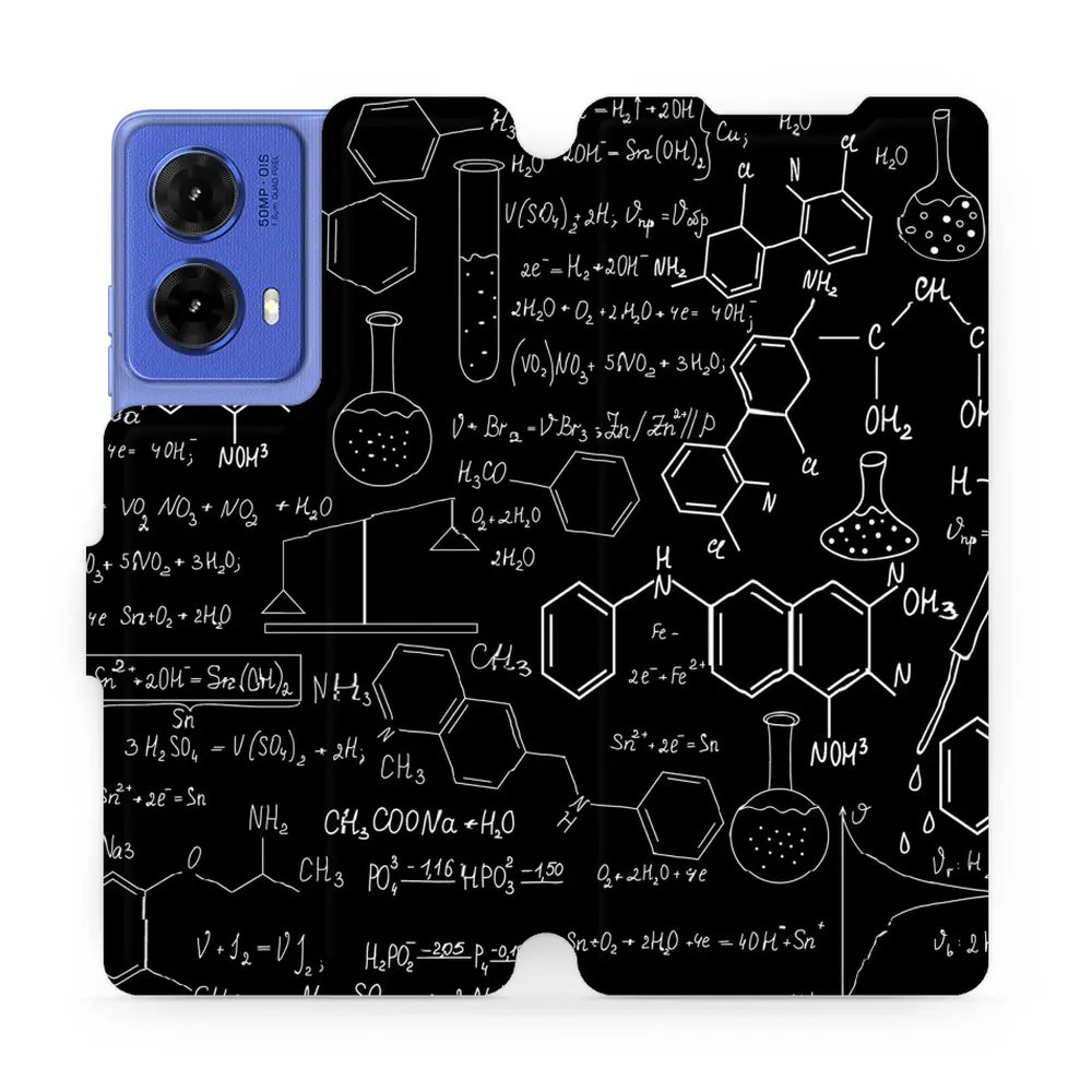 Flipové pouzdro Mobiwear - Motorola Moto G85 5G - V060P Vzorečky