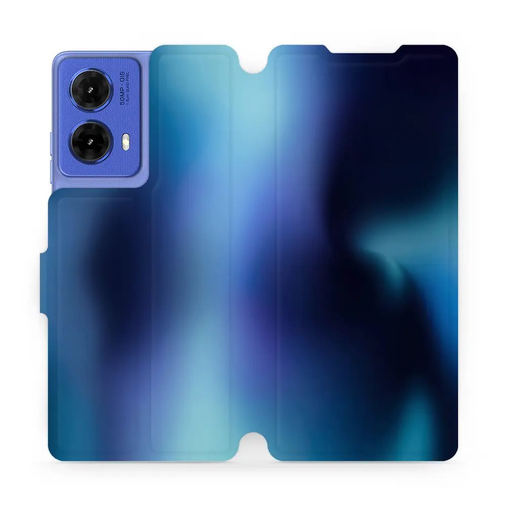 Flipové pouzdro Mobiwear - Motorola Moto G85 5G - VP68S Modrý odstín