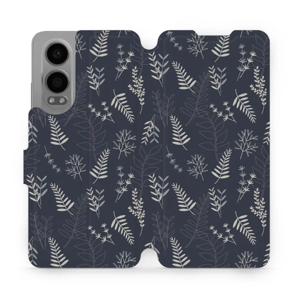 Flipové pouzdro Mobiwear - OnePlus Nord CE 4 Lite 5G - VP15S Kapradiny