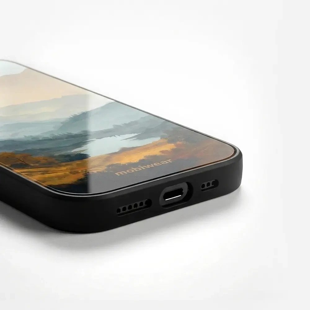 Lesklý kryt na mobil Samsung Galaxy S10e - Mobiwear Glossy GB36G, jezero v údolí
