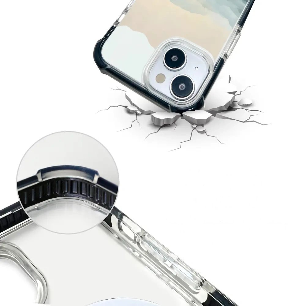 Odolný obal Mobiwear MagSafe Elite Bumper - Apple iPhone 17 Air - DB36D Jezero v údolí