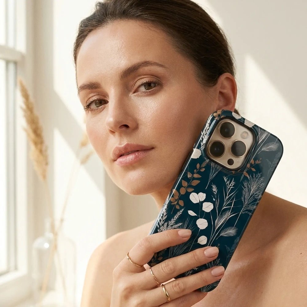 Odolný kryt na mobil Samsung Galaxy S20 Plus - Mobiwear Elite Pro EB27E, trávy na sytě tyrkysové