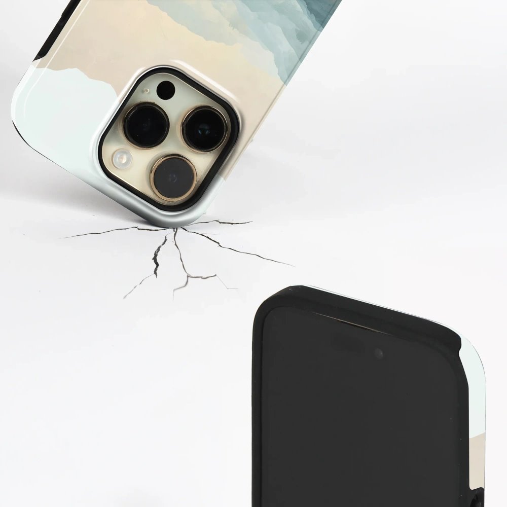 Odolný kryt na mobil Apple iPhone 14 Pro - Mobiwear Elite Pro EB36E, jezero v údolí