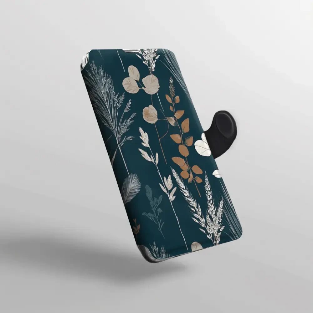 Flip pouzdro na mobil Motorola Moto G31 / Moto G41 - Mobiwear VB27S, trávy na sytě tyrkysové