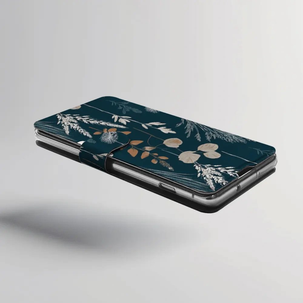 Flip pouzdro na mobil Motorola Moto G31 / Moto G41 - Mobiwear VB27S, trávy na sytě tyrkysové