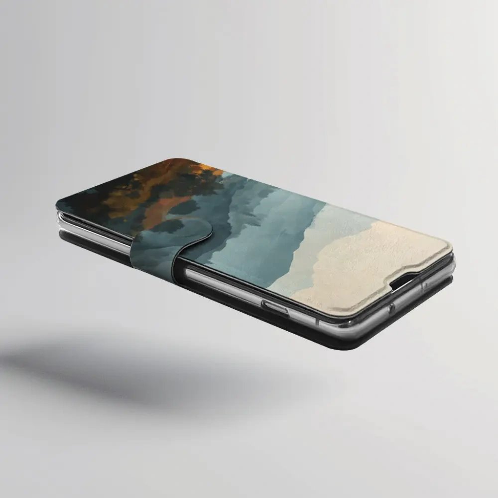Flip pouzdro na mobil Samsung Galaxy S20 Plus - Mobiwear VB36S, jezero v údolí
