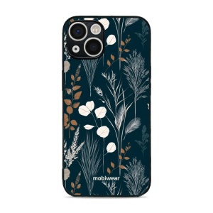 Lesklý kryt na mobil Apple iPhone 13 - Mobiwear Glossy GB27G, trávy na sytě tyrkysové