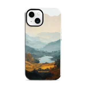 Odolný kryt na mobil Apple iPhone 13 - Mobiwear Elite Pro EB36E, jezero v údolí