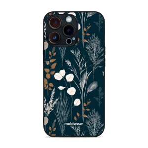 Lesklý kryt na mobil Apple iPhone 13 Pro - Mobiwear Glossy GB27G, trávy na sytě tyrkysové