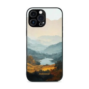 Lesklý kryt na mobil Apple iPhone 13 Pro Max - Mobiwear Glossy GB36G, jezero v údolí