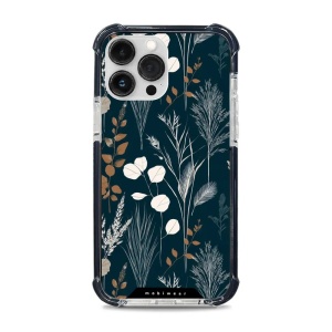 Odolný obal Mobiwear MagSafe Elite Bumper - Apple iPhone 13 Pro Max - DB27D Trávy na sytě tyrkysové