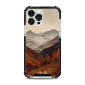 Odolný obal Mobiwear MagSafe Elite Bumper - Apple iPhone 13 Pro Max - DB35D Mlhavé údolí v horách
