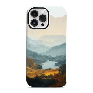 Odolný kryt na mobil Apple iPhone 13 Pro Max - Mobiwear Elite Pro EB36E, jezero v údolí