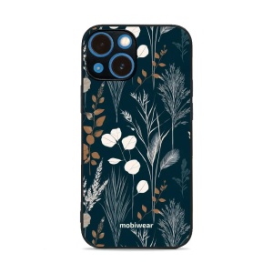 Lesklý kryt na mobil Apple iPhone 13 mini - Mobiwear Glossy GB27G, trávy na sytě tyrkysové