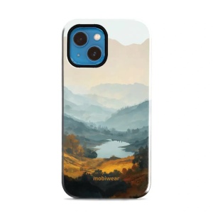 Odolný kryt na mobil Apple iPhone 13 mini - Mobiwear Elite Pro EB36E, jezero v údolí