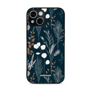 Lesklý kryt na mobil Apple iPhone 14 - Mobiwear Glossy GB27G, trávy na sytě tyrkysové