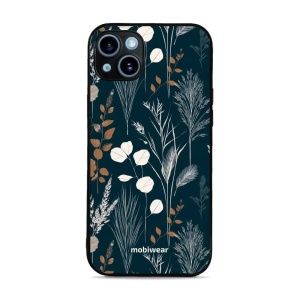 Lesklý kryt na mobil Apple iPhone 14 Plus - Mobiwear Glossy GB27G, trávy na sytě tyrkysové