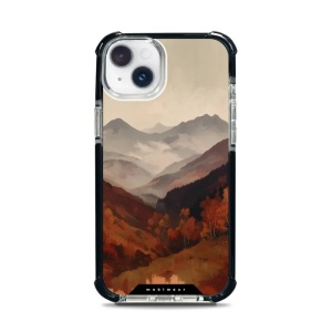 Odolný obal Mobiwear MagSafe Elite Bumper - Apple iPhone 14 Plus - DB35D Mlhavé údolí v horách