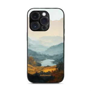 Lesklý kryt na mobil Apple iPhone 14 Pro - Mobiwear Glossy GB36G, jezero v údolí