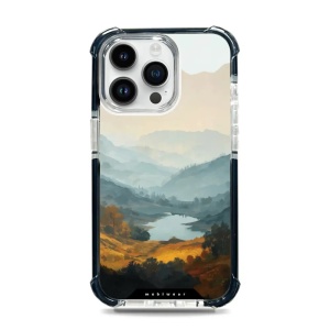 Odolný obal Mobiwear MagSafe Elite Bumper - Apple iPhone 14 Pro Max - DB36D Jezero v údolí