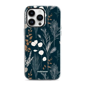 Odolný kryt na mobil Apple iPhone 14 Pro Max - Mobiwear Elite Pro EB27E, trávy na sytě tyrkysové