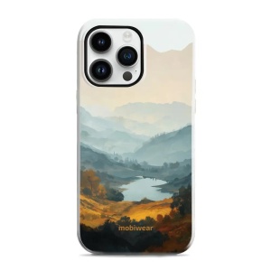 Odolný kryt na mobil Apple iPhone 14 Pro Max - Mobiwear Elite Pro EB36E, jezero v údolí