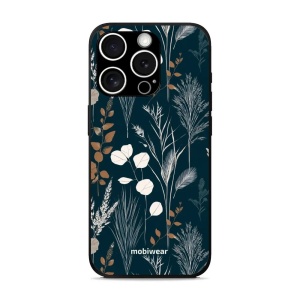 Lesklý kryt na mobil Apple iPhone 15 Pro - Mobiwear Glossy GB27G, trávy na sytě tyrkysové