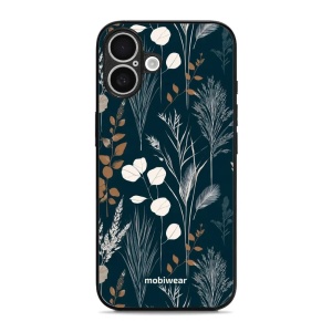 Lesklý kryt na mobil Apple iPhone 16 Plus - Mobiwear Glossy GB27G, trávy na sytě tyrkysové