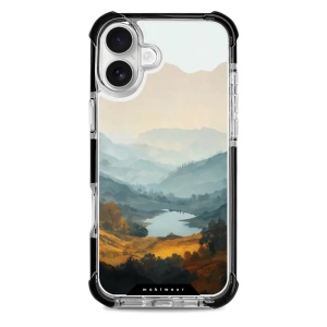 Odolný obal Mobiwear MagSafe Elite Bumper - Apple iPhone 16 Plus - DB36D Jezero v údolí