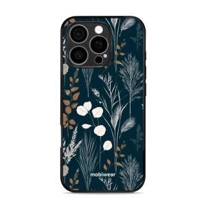 Lesklý kryt na mobil Apple iPhone 16 Pro - Mobiwear Glossy GB27G, trávy na sytě tyrkysové