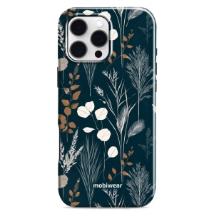 Odolný kryt na mobil Apple iPhone 16 Pro Max - Mobiwear Elite Pro EB27E, trávy na sytě tyrkysové