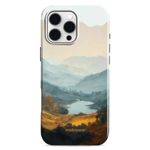 Odolný kryt na mobil Apple iPhone 16 Pro Max - Mobiwear Elite Pro EB36E, jezero v údolí
