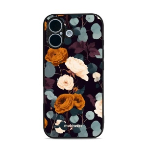 Lesklý kryt na mobil Apple iPhone 17 - Mobiwear Glossy GB25G, rezavé růže v noci