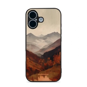 Lesklý kryt na mobil Apple iPhone 17 - Mobiwear Glossy GB35G, mlhavé údolí v horách