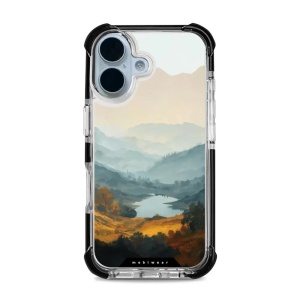 Odolný obal Mobiwear MagSafe Elite Bumper - Apple iPhone 17 - DB36D Jezero v údolí