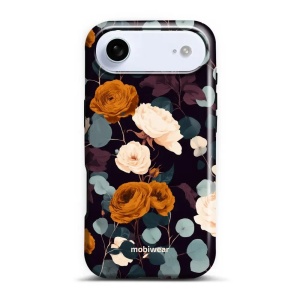 Odolný kryt na mobil Apple iPhone 17 Air - Mobiwear Elite Pro EB25E, rezavé růže v noci