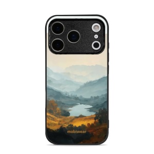 Lesklý kryt na mobil Apple iPhone 17 Pro - Mobiwear Glossy GB36G, jezero v údolí