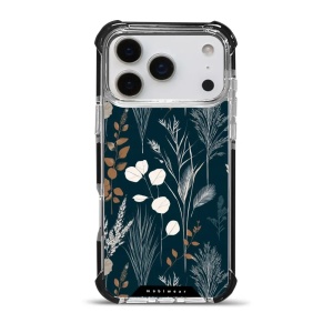 Odolný obal Mobiwear MagSafe Elite Bumper - Apple iPhone 17 Pro Max - DB27D Trávy na sytě tyrkysové