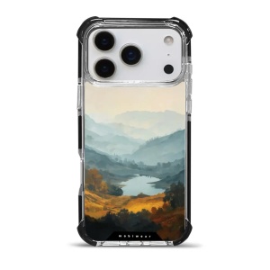 Odolný obal Mobiwear MagSafe Elite Bumper - Apple iPhone 17 Pro Max - DB36D Jezero v údolí