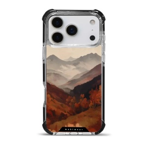 Odolný obal Mobiwear MagSafe Elite Bumper - Apple iPhone 18 Pro Max - DB35D Mlhavé údolí v horách