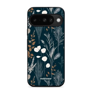 Lesklý kryt na mobil Google Pixel 10 / Pixel 10 Pro - Mobiwear Glossy GB27G, trávy na sytě tyrkysové