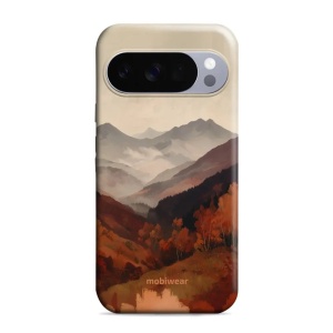 Odolný kryt na mobil Google Pixel 10 / Pixel 10 Pro - Mobiwear Elite Pro EB35E, mlhavé údolí v horách