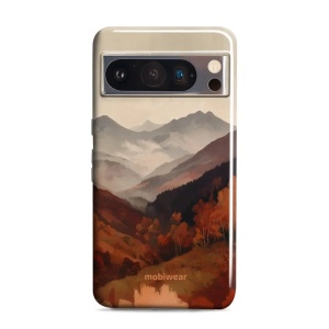 Odolný kryt na mobil Google Pixel 8 Pro - Mobiwear Elite Pro EB35E, mlhavé údolí v horách