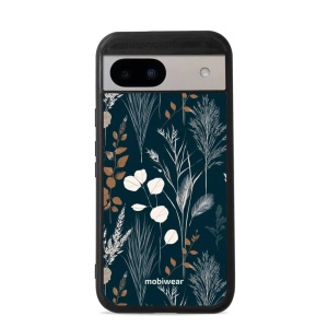 Lesklý kryt na mobil Google Pixel 8a - Mobiwear Glossy GB27G, trávy na sytě tyrkysové