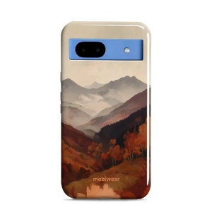 Odolný kryt na mobil Google Pixel 8a - Mobiwear Elite Pro EB35E, mlhavé údolí v horách