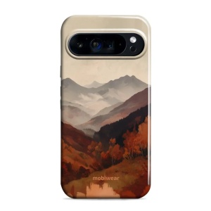 Odolný kryt na mobil Google Pixel 9 Pro XL - Mobiwear Elite Pro EB35E, mlhavé údolí v horách