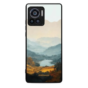 Lesklý kryt na mobil Motorola Edge 30 Ultra - Mobiwear Glossy GB36G, jezero v údolí