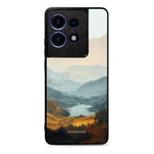 Lesklý kryt na mobil Motorola Edge 50 Pro - Mobiwear Glossy GB36G, jezero v údolí