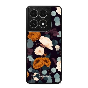 Lesklý kryt na mobil Motorola Edge 70 Pro - Mobiwear Glossy GB25G, rezavé růže v noci